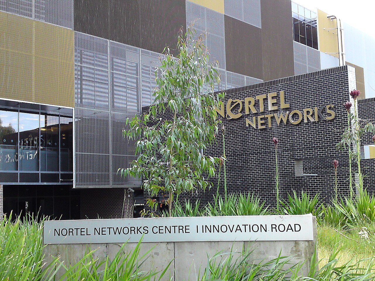 A Nortel Networks office telephone system of the kind sold to businesses in the 1990s and 2000s