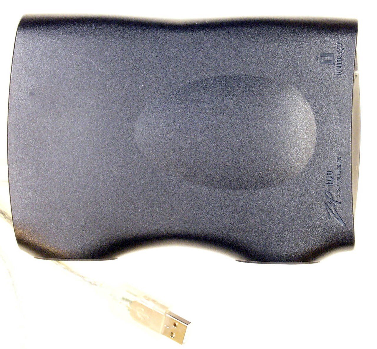 An Iomega Zip 100 drive, the removable storage device that defined mid-1990s computing